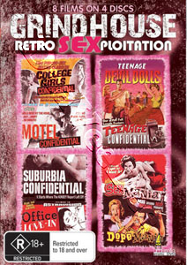Grindhouse Retro Sexploitation - 8 Films - 4-DVD Set (DVD)